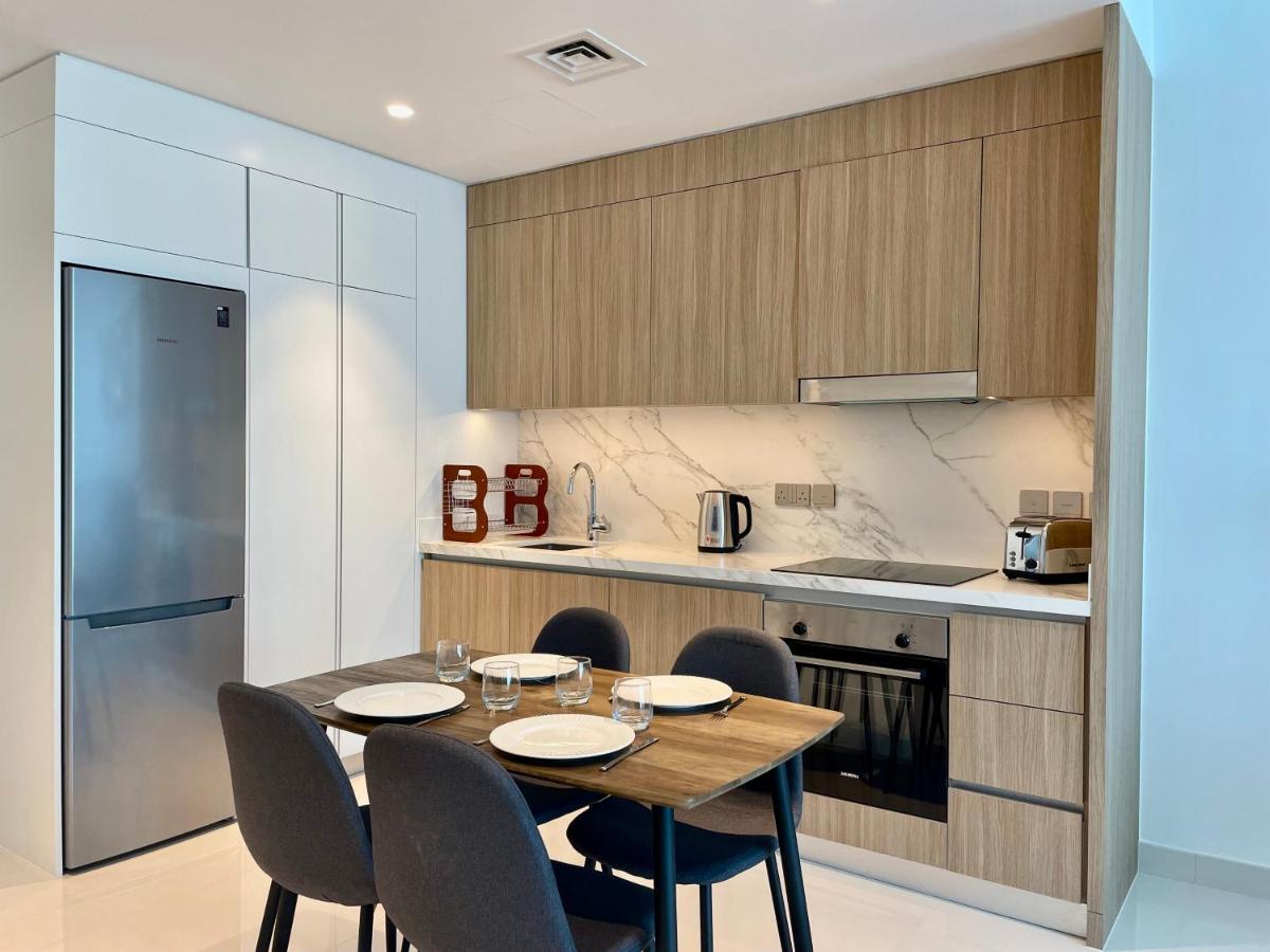 דובאי Dar Vacation - High Floor Palm View 1Br Apartment מראה חיצוני תמונה